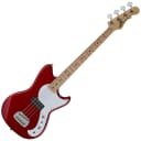 G&L Tribute Series Fallout Short Scale Bass Guitar - Candy Apple Red
