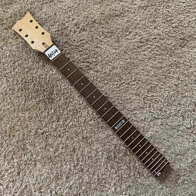 Maple Wood Les Paul LP SG Style Guitar Neck, 24 Frets | Reverb