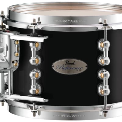 Pearl Reference Component Drums : 12x10 Reference Series Tom- Piano Black image 1