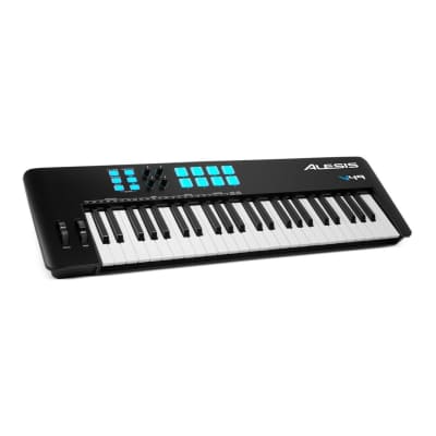 Alesis V49 MKII 49-Key USB MIDI Keyboard and Music Production Controller with Velocity-Sensitive Pads and Octave and Transpose Buttons image 3