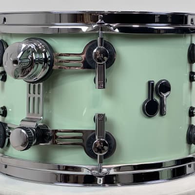 Sonor 18/12/14" SQ2 Vintage Maple Drum Set - High Gloss Pastel Green image 12