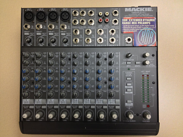 Mackie 1202-VLZ Pro mixer | Reverb