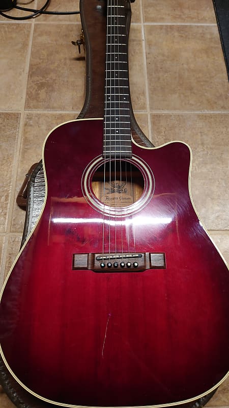 Alvarez 5083 Thinline Red | Reverb