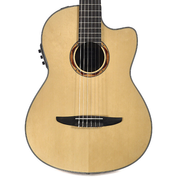 Yamaha NCX700 Acoustic/Electric Classical Guitar Natural image 1