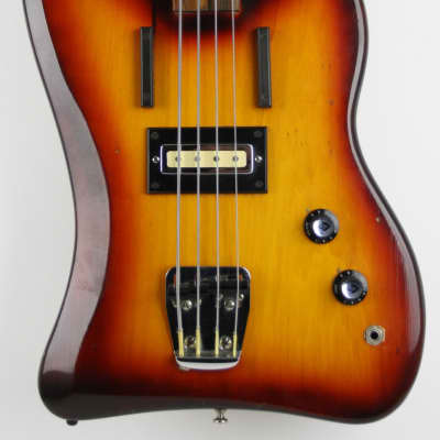 1966 Guild Jet-Star Bass Sunburst image 3