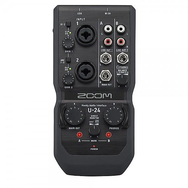Zoom U-24 Channel Audio Interface image 1