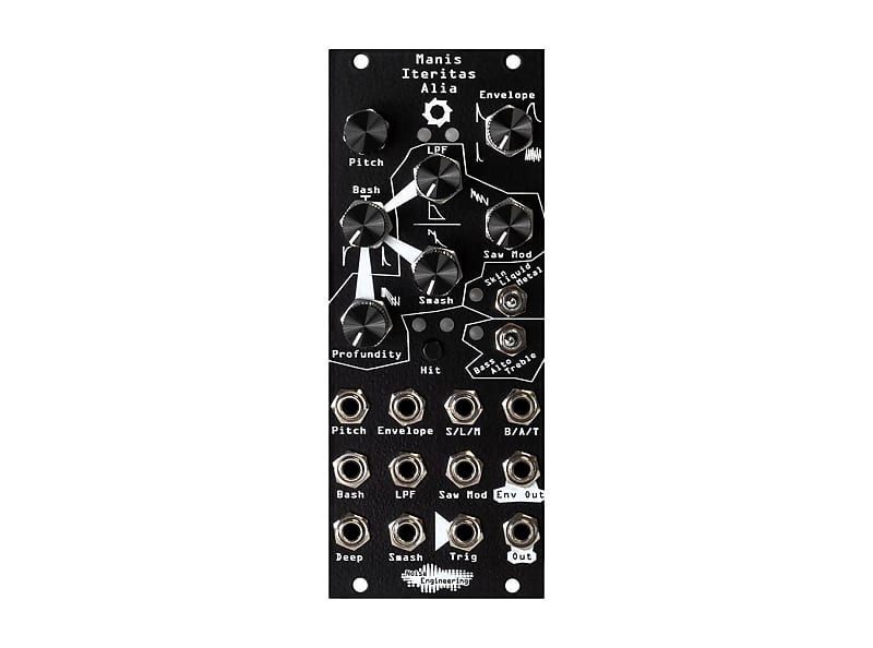 Noise Engineering Manis Iteritas Alia Industrial Synth Voice (Black) image 1