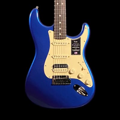Fender American Ultra Stratocaster HSS - Cobra Blue w/Rosewood Fingerboard image 2