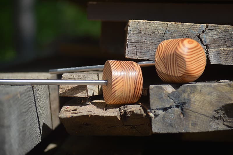 Wood Bass Drum Beater Reverb