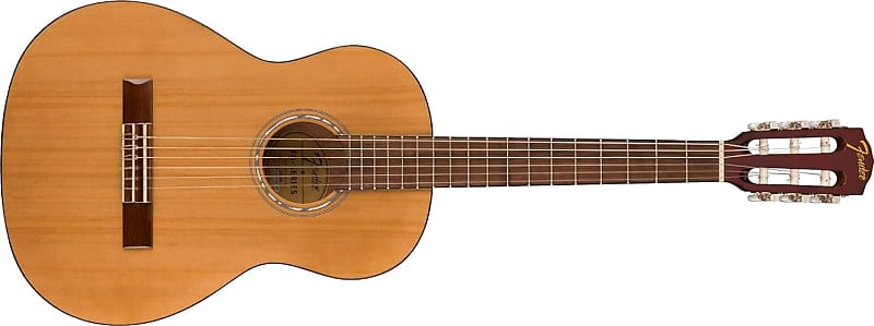 Fender Acoustic Classical Guitar, with 2-Year Warranty, Small Beginner Guitar (3/4 Size) with Nylon Strings (Easier on Fingers), Includes Guitar Bag image 1