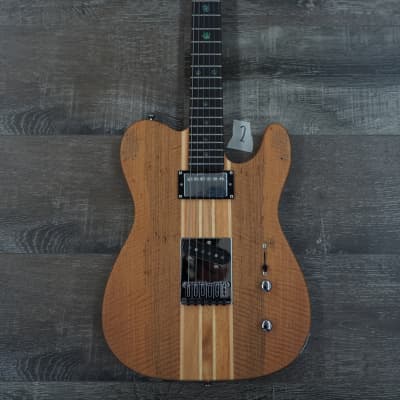 AIO TC1-H Electric Guitar - Natural Walnut *Humbucker Neck Pickup 002 image 1