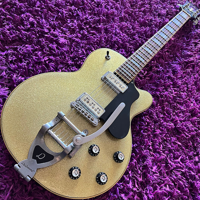 Guild DeArmond M-75T Electric Guitar Champagne Sparkle (w