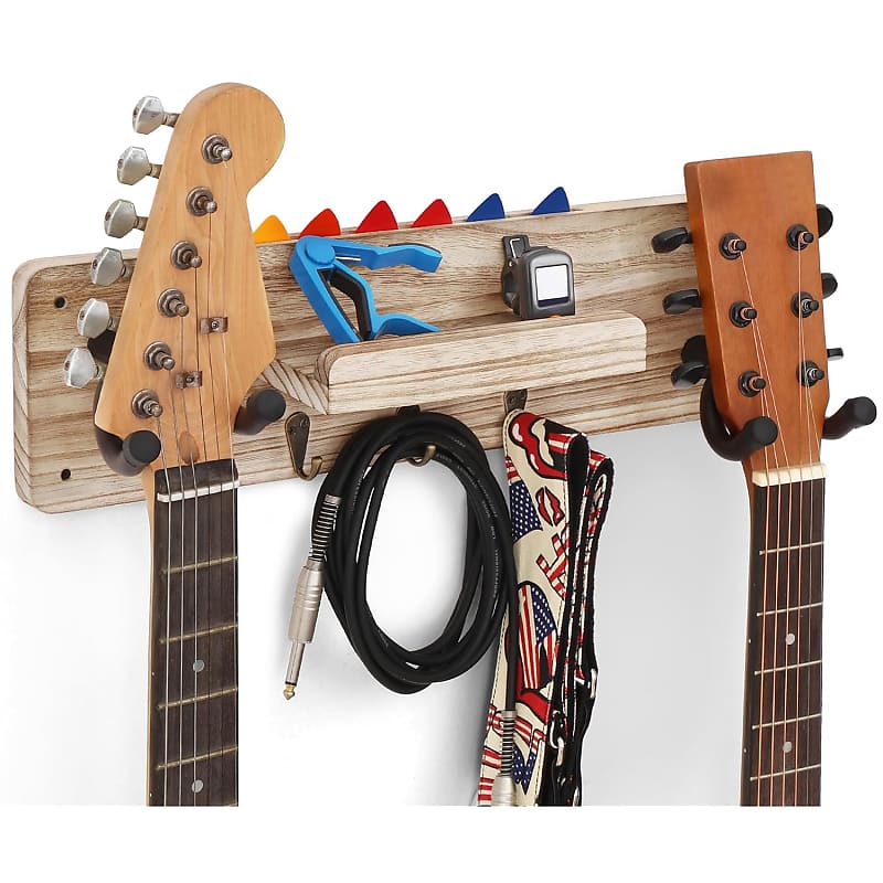 Guitar Wall Mount Guitar Hanger Acoustic Electric Guitar Hanger Bass  Ukulele Black Hook Metal Holder Hangers : : Musical Instruments,  Stage & Studio