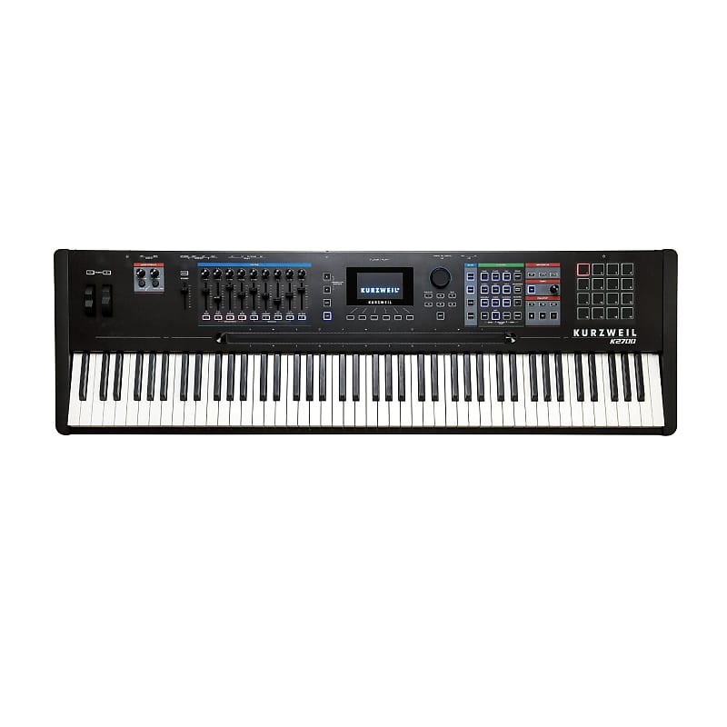 Kurzweil K2700 88-Key Synthesizer Workstation with Powerful FX Engine, Italian Hammer-Action Keyboard, Widescreen Color Display image 1