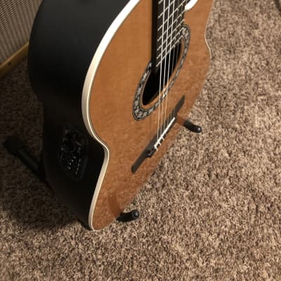 【希少】Ovation USA 2073LX Classic LX エレアコ Open Box Ovation 2073LX Classic Contour Nylon String