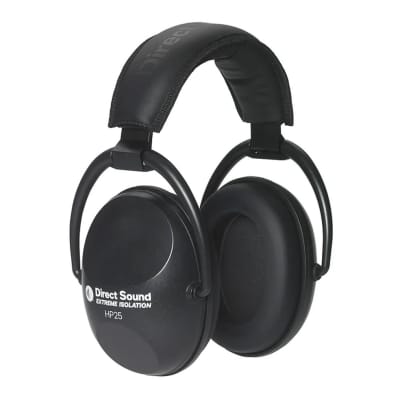 Direct Sound HP25 Extreme Isolation Practice Earmuff - Graphite image 1