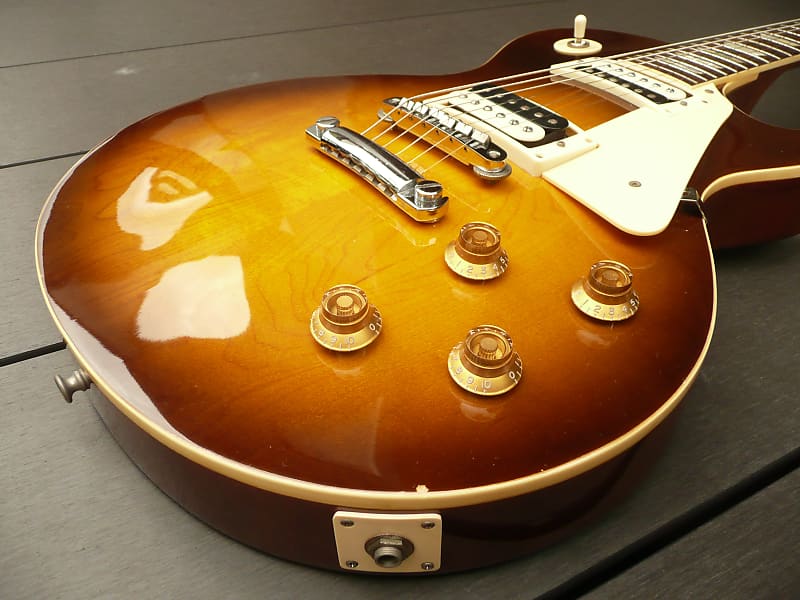 Burny FLG 70BS 1978 Tobacco Sunburst Les Paul Model+Hard 