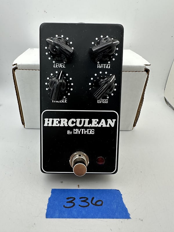 Mythos Pedals Herculean Overdrive V2 (4-Knob) | Reverb