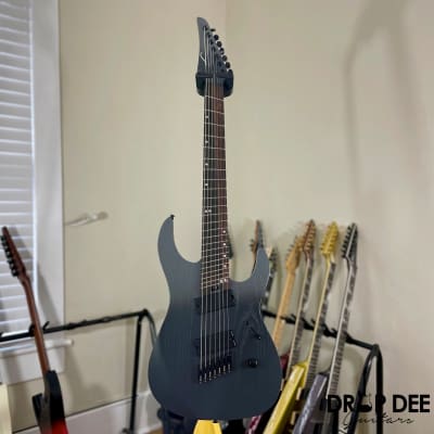 Legator Ninja N7FP 7-String Multiscale Electric Guitar - Smoke image 2