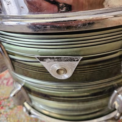 Ludwig Standard 13x9" 3-ply Rack Tom in Avocado Strata 1971 image 3