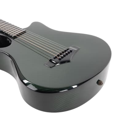Used Emerald Guitars X7 Artisan Green image 7