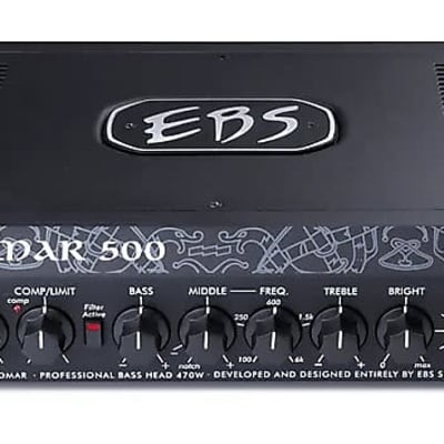 EBS  RD500 Reidmar 500 Watts digital portable bass guitar head with drive control