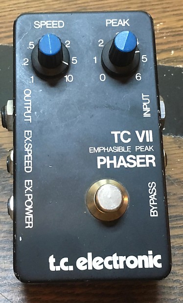 ジャンク t.c. electronic TC XII PHASER TC Electronic Classic Phaser XII - YouTube