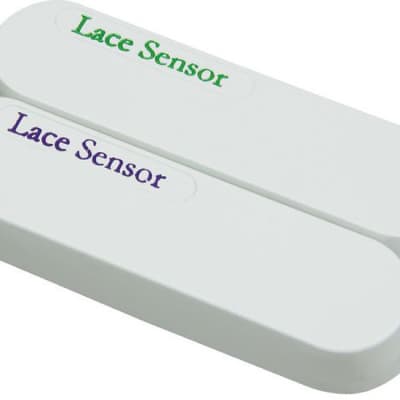 Lace Sensor Dually Purple/Emerald pickup - white image 2