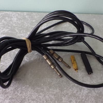 7 cable lot Mogami mic 20' 18' instrument Pro-Link Monster Cable Neutrik XLR heavy duty power cord 1/4" straight connectors image 15