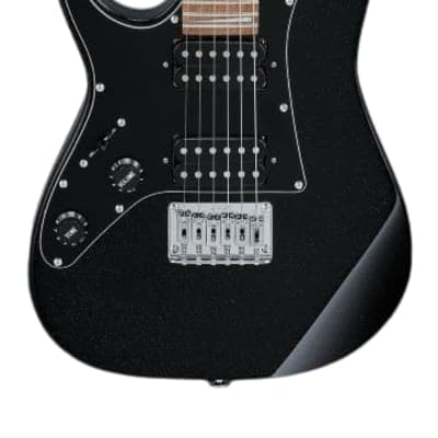 Ibanez Mikro Series 3/4 Size Electric Guitar - Black Night (Left Handed) image 2