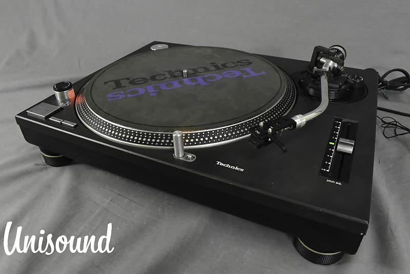 Technics SL-1200MK3 Black Direct Drive DJ Turntable | Reverb