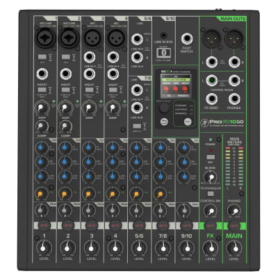 Mackie ProFX10 GO - Analog Mixer image 1