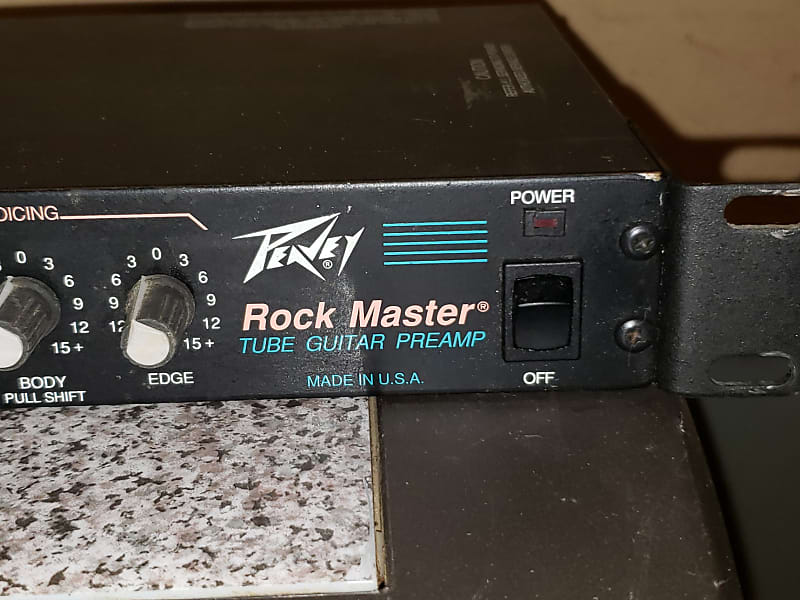 Peavey RockMaster Preamp 1990's Black | Reverb Peavey RockMaster Preamp 1990's Black | Reverb