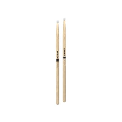 ProMark Classic Attack 2B Shira Kashi Oak Drumsticks, Oval Nylon Tip, One Pair image 3