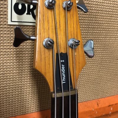 Vintage 1983 Westone Thunder I Natural Rosewood Japan MIJ Electric Bass Guitar image 10