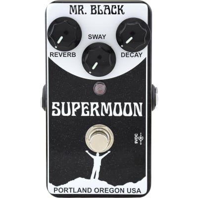 Mr Black Pedals SuperMoon Modulated Reverb Pedal image 2