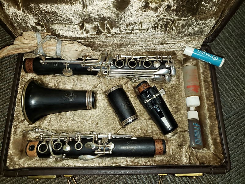 Rare Buffet Crampon R16 Bb Clarinet R13 With Left Eb Ab Forked Eb Etc. and Brilhart Mouthpiece