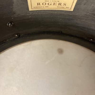 Rogers Hal Blaine's Original "Tommy Sands" Drum Set. Authenticated!! 1950s - Blue Sparkle image 11