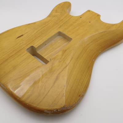 3lbs 12oz BloomDoom Nitro Lacquer Aged Relic Natural S-Style Vintage Custom Guitar Body image 12