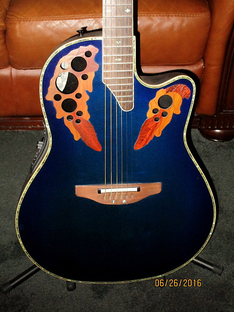 売れ筋新商品 44 CDX Celebrity Ovation 2010 Reverb | Blue ギター