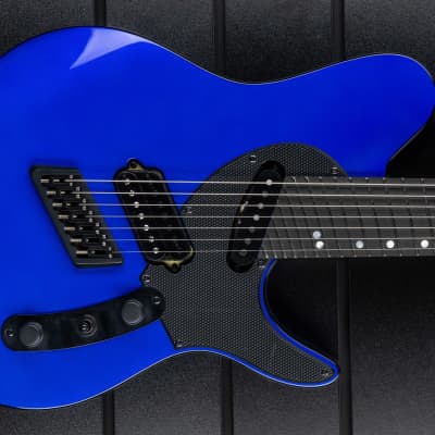 ギター Ormsby TX GTR Run 15 - Azure Blue Carbon Ormsby TX Carbon GTR 6 (Run 15) Multiscale AB - Azure Blue
