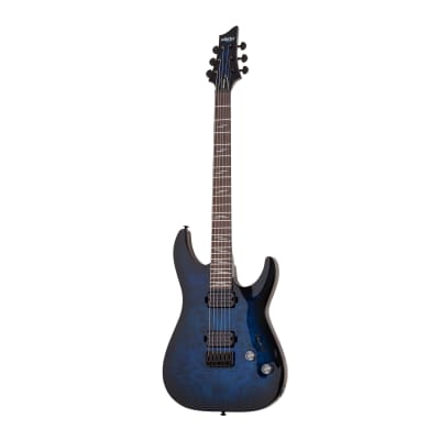 Schecter Nv-II-22 See-Thru Blue 03/08 | Reverb