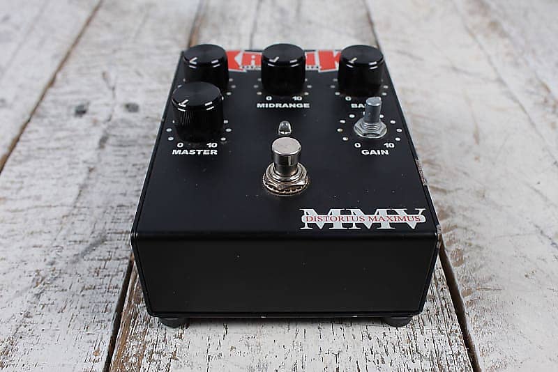 Krank MMV Distortus Maximus Pedal Electric Guitar Distortion