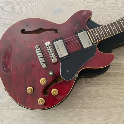 1976 Greco EG550R Red Sunburst | Reverb