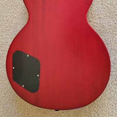 Epiphone 1959 Les Paul Standard Electric Guitar, Aged Dark Cherry Burst, Epiphone Hard Shell Case image 7