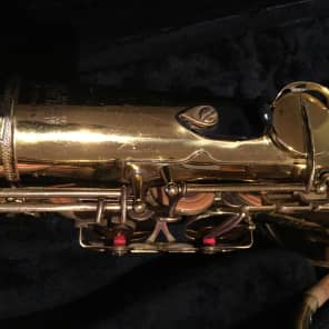 Henri Selmer Selmer Paris Mark VI Tenor Saxophone 1974 Gold Plate image 9
