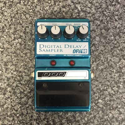 DOD DFX94 Digital Delay/Sampler 1990s - Blue for sale