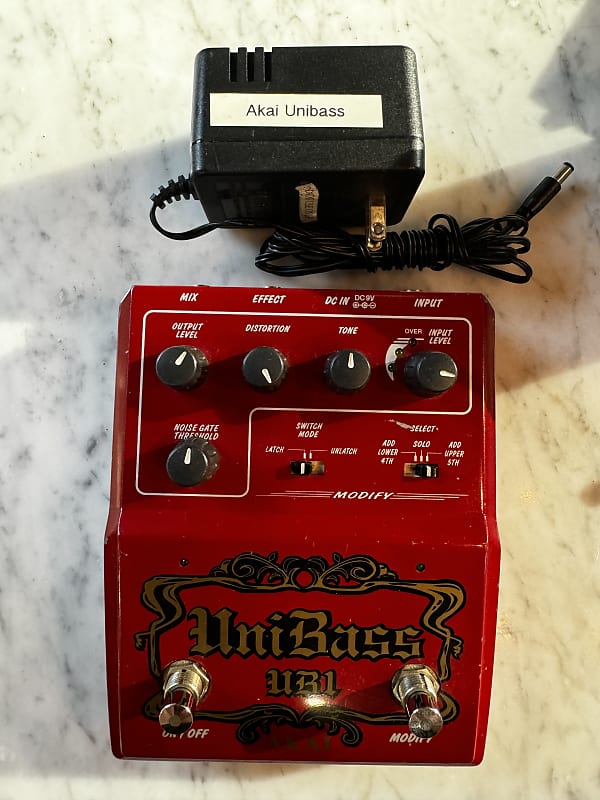 Akai UniBass UB1 Harmonized Bass Distortion | Reverb