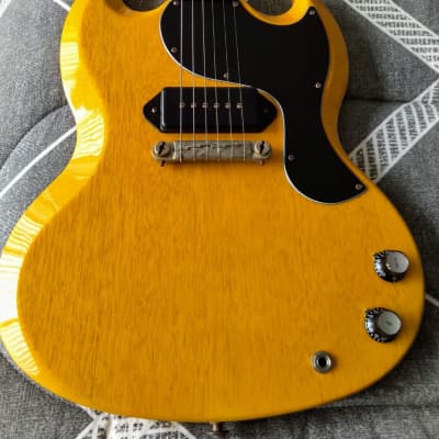 Gibson Custom Shop SG Junior 1963 Reissue Bright TV Yellow