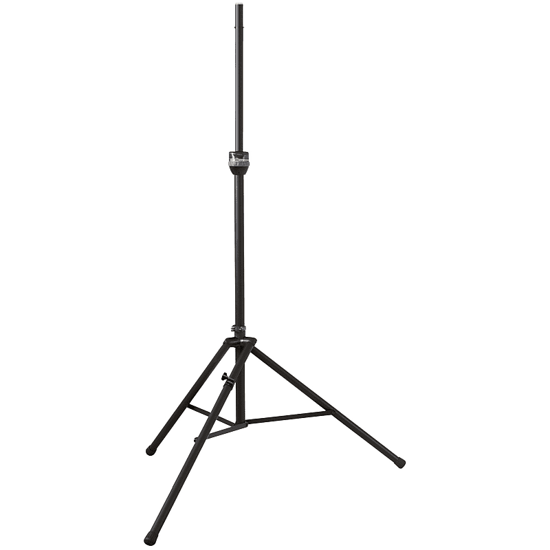 Ultimate Support TS-99BL TeleLock Series Tall Leveling-Leg Speaker Stand, Black image 1